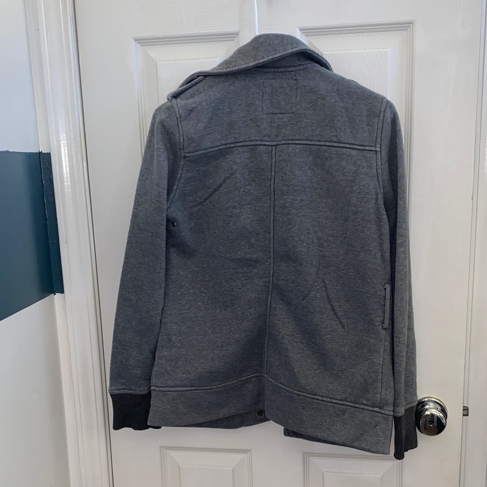 Iris Basic Gray Button-Up Jacket - Picture 6 of 8